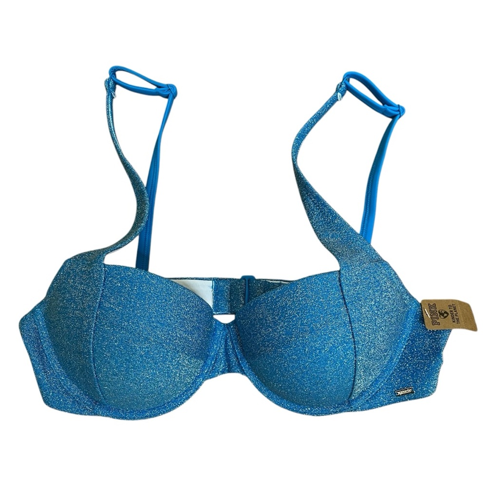 VS PINK Sparkly Bra Sz L